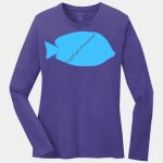 Ladies Long Sleeve Core Cotton Tee Thumbnail