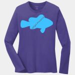Ladies Long Sleeve Core Cotton Tee Thumbnail