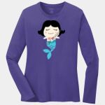 Ladies Long Sleeve Core Cotton Tee Thumbnail