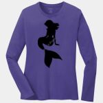 Ladies Long Sleeve Core Cotton Tee Thumbnail