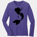 Ladies Long Sleeve Core Cotton Tee Thumbnail