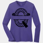 Ladies Long Sleeve Core Cotton Tee Thumbnail