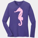 Ladies Long Sleeve Core Cotton Tee Thumbnail