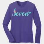 Ladies Long Sleeve Core Cotton Tee Thumbnail