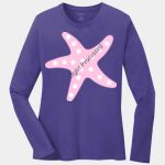 Ladies Long Sleeve Core Cotton Tee Thumbnail