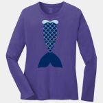Ladies Long Sleeve Core Cotton Tee Thumbnail