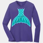 Ladies Long Sleeve Core Cotton Tee Thumbnail