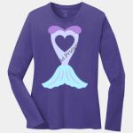 Ladies Long Sleeve Core Cotton Tee Thumbnail