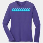 Ladies Long Sleeve Core Cotton Tee Thumbnail