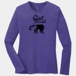 Ladies Long Sleeve Core Cotton Tee Thumbnail