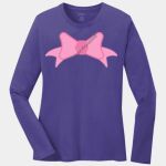 Ladies Long Sleeve Core Cotton Tee Thumbnail