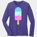 Ladies Long Sleeve Core Cotton Tee Thumbnail