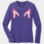 Ladies Long Sleeve Core Cotton Tee Thumbnail