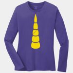 Ladies Long Sleeve Core Cotton Tee Thumbnail