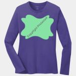 Ladies Long Sleeve Core Cotton Tee Thumbnail