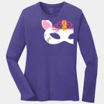 Ladies Long Sleeve Core Cotton Tee Thumbnail