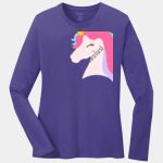 Ladies Long Sleeve Core Cotton Tee Thumbnail