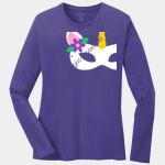 Ladies Long Sleeve Core Cotton Tee Thumbnail