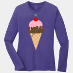 Ladies Long Sleeve Core Cotton Tee Thumbnail