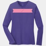 Ladies Long Sleeve Core Cotton Tee Thumbnail