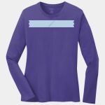 Ladies Long Sleeve Core Cotton Tee Thumbnail