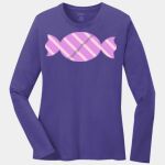 Ladies Long Sleeve Core Cotton Tee Thumbnail