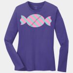Ladies Long Sleeve Core Cotton Tee Thumbnail