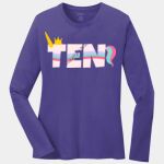 Ladies Long Sleeve Core Cotton Tee Thumbnail