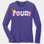 Ladies Long Sleeve Core Cotton Tee Thumbnail