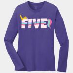 Ladies Long Sleeve Core Cotton Tee Thumbnail