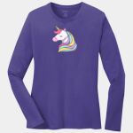 Ladies Long Sleeve Core Cotton Tee Thumbnail