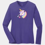 Ladies Long Sleeve Core Cotton Tee Thumbnail