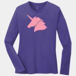 Ladies Long Sleeve Core Cotton Tee Thumbnail