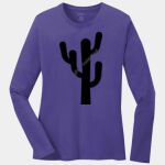 Ladies Long Sleeve Core Cotton Tee Thumbnail