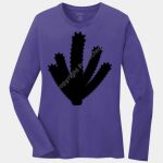 Ladies Long Sleeve Core Cotton Tee Thumbnail