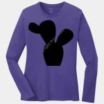 Ladies Long Sleeve Core Cotton Tee Thumbnail