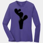 Ladies Long Sleeve Core Cotton Tee Thumbnail