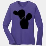 Ladies Long Sleeve Core Cotton Tee Thumbnail