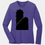 Ladies Long Sleeve Core Cotton Tee Thumbnail
