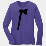 Ladies Long Sleeve Core Cotton Tee Thumbnail