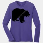 Ladies Long Sleeve Core Cotton Tee Thumbnail