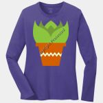 Ladies Long Sleeve Core Cotton Tee Thumbnail