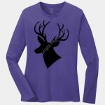 Ladies Long Sleeve Core Cotton Tee Thumbnail