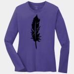 Ladies Long Sleeve Core Cotton Tee Thumbnail