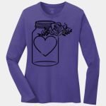 Ladies Long Sleeve Core Cotton Tee Thumbnail