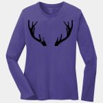 Ladies Long Sleeve Core Cotton Tee Thumbnail