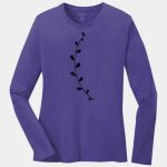 Ladies Long Sleeve Core Cotton Tee Thumbnail