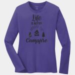 Ladies Long Sleeve Core Cotton Tee Thumbnail