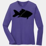 Ladies Long Sleeve Core Cotton Tee Thumbnail