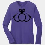 Ladies Long Sleeve Core Cotton Tee Thumbnail